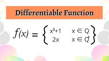 Differentiability of a Function || How to Check Function is Differentiable || IIT JAM ||
