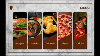 Figma Design - Restaurant Menu Page