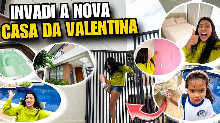 INVADI A CASA NOVA DA VALENTINA E MOSTREI TODA A BAGUNÇA !! 😱🗣️ *ELAS NÃO ESPERAVAM POR ISSO*