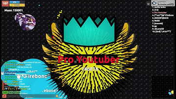 Agma.io Pro Youtuber VS 1000 Players