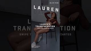 Member Transformation Spotlight - Lauren