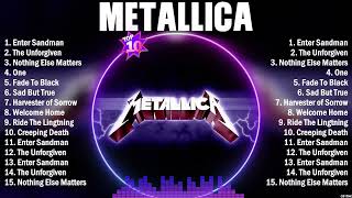 Metallica Greatest Hits Ever ~ The Very Best Of Rock Songs Playlist Of All Time