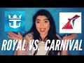 Royal Caribbean vs. Carnival// Which Cruise Line????