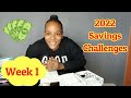 2022 Savings Challenge 🤑The Plan// Week 1