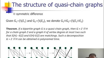 Combinatorics and algorithms for quasi-chain graphs