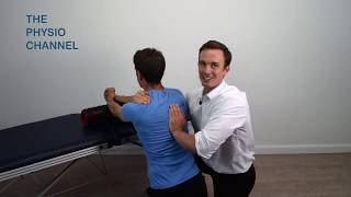 Assisted Thoracic Extension Mobilisation