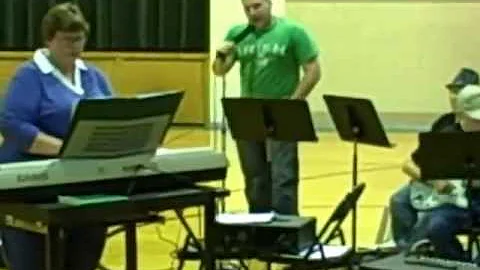 Jeffery Conley Sings with the MC Band