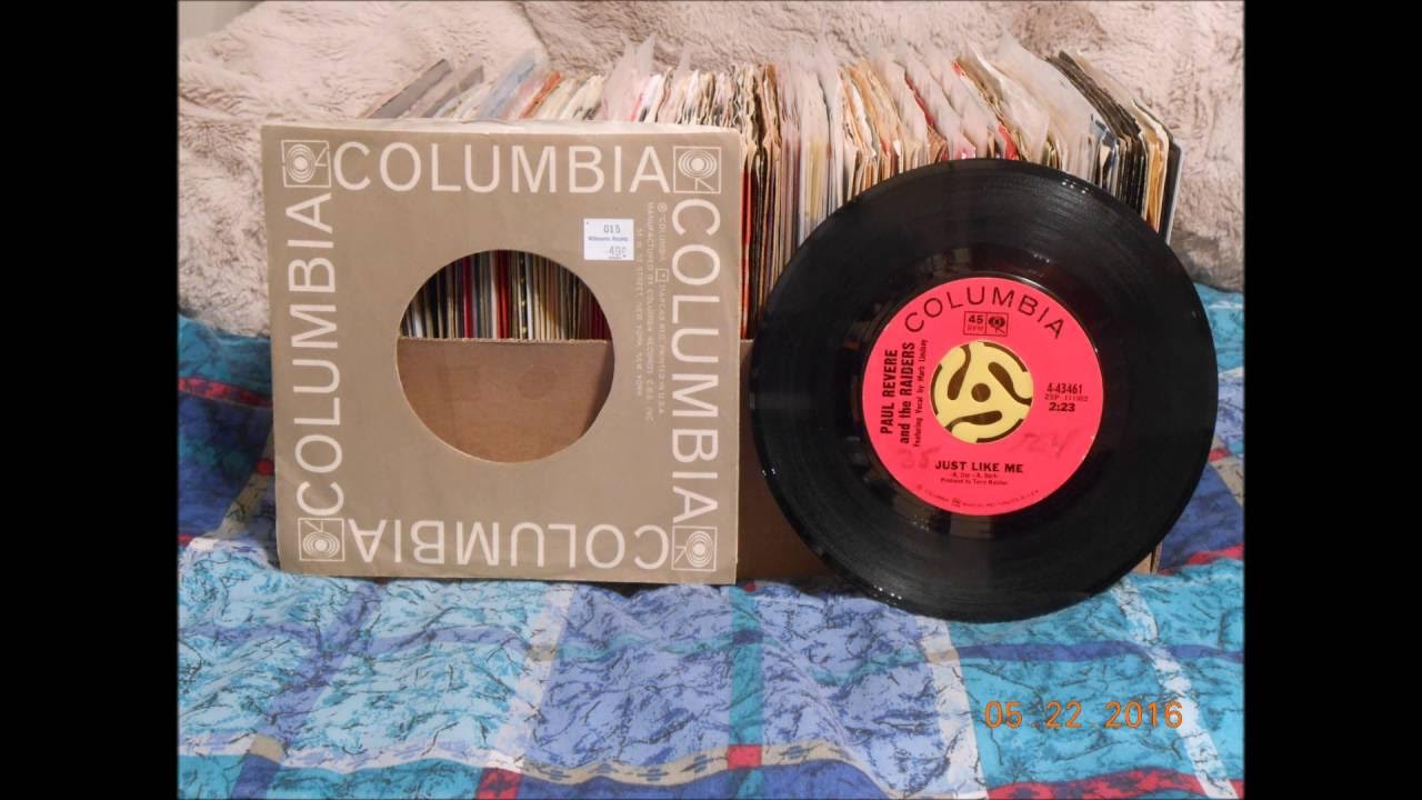 Paul Revere & The Raiders Just Like Me 45 rpm mono mix Paul Revere & The Raiders Just Like Me 45 rpm mono mix
