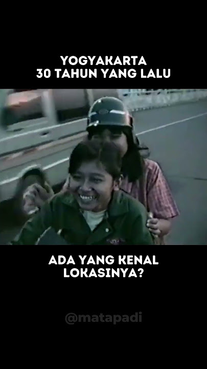 JOGJA 30 TAHUN YANG LALU #shorts #yogyakarta
