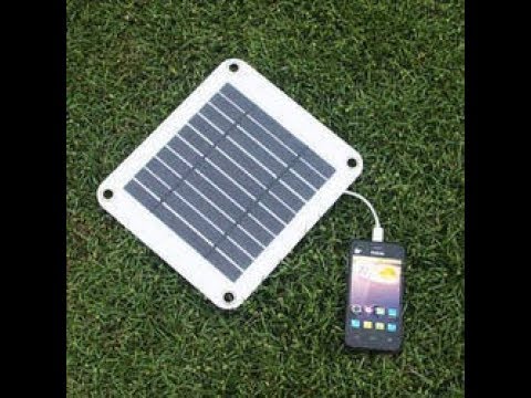 Make solar panel charger