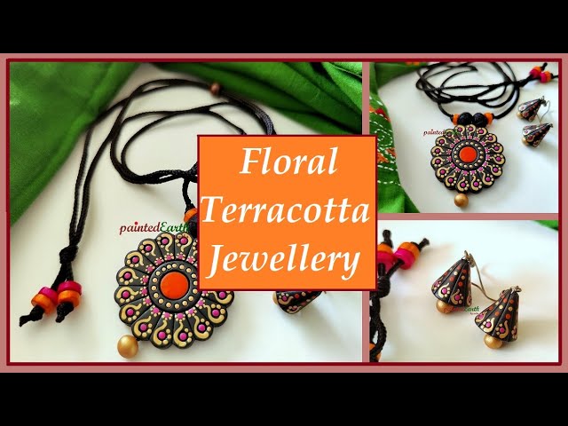 Colorful Flower Earrings | Polymer Clay Earrings – LunaVerde Design