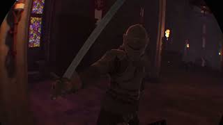 "Cut my life into pieces, this is my last resort" #swordsmanvr 