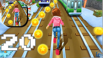 Subway Princess Runner - Gameplay Walkthrough Tutorial Part 20 All Levels Mobile Game (Android, iOs)