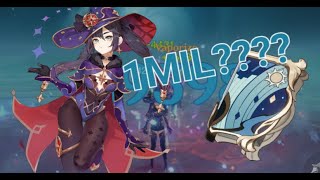 F2p  C1 Mona  119 Million Damage  Genshin Impact  How To Hit 1 Million Damage Using Mona