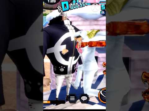 赤犬vsくま再現してみた！#shorts #バウンティラッシュ #トレクル #onepiece