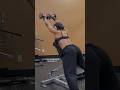 Reduce the appearance of underarm fat while working out your back. #backworkout #fatremoval
