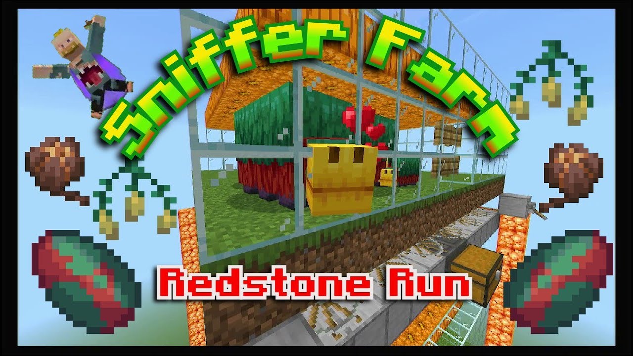 Minecraft 1.20 SNIFFER FARM Tutorial - Easy Auto Torchflower Seed and ...