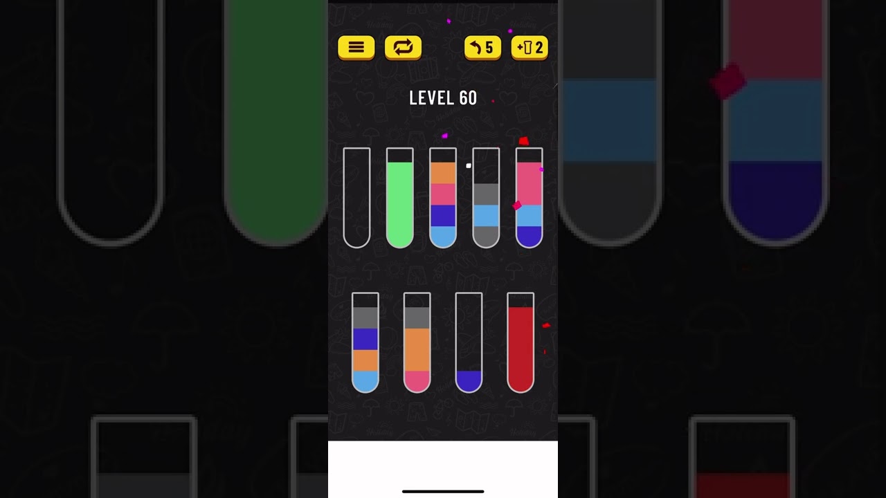 Water sort hack - Level 60