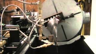 Progressive Flame-hardening Method