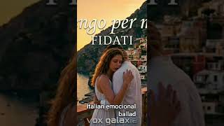Ti tengo|Emocional Italian Pop Ballad Beautiful Instrumental|Vox galaxia #voxgalaxia #music