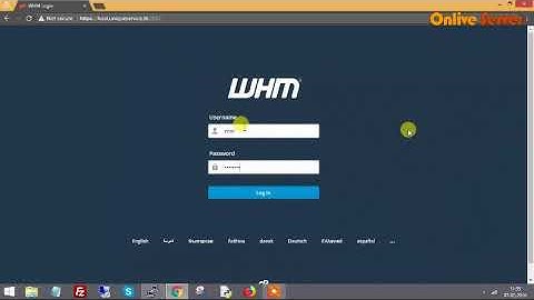 How to Install WHM Cpanel on CentOS 7 - Onlive Server
