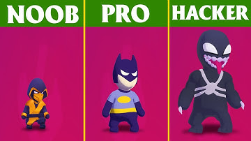 NOOB vs PRO vs HACKER in Stealth Master