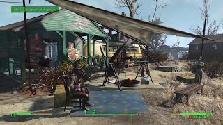 Raider campsite - 15 min build (no mods) FALLOUT 4
