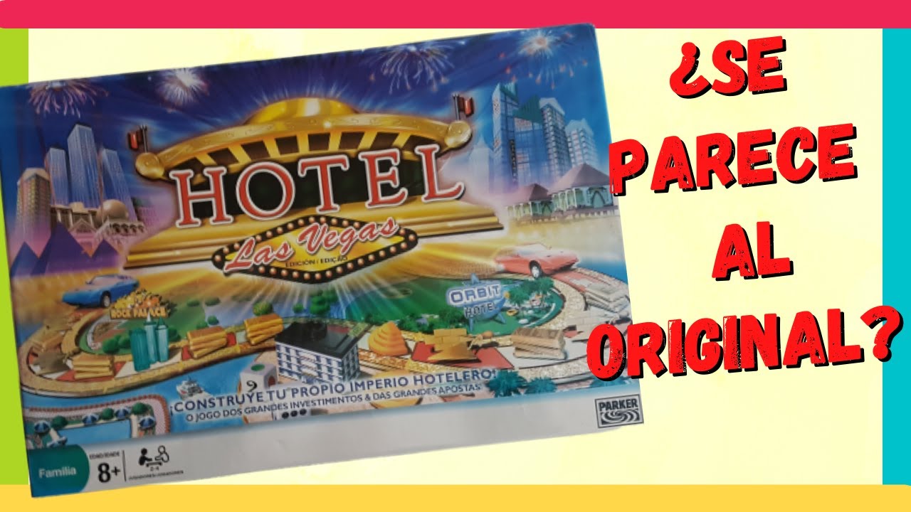 HOTEL LAS VEGAS 🙄 PARKER (unboxing, abre la CAJA, reseña) Juegos de