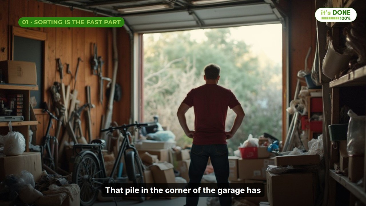 Beat the Garage Clutter: Sort It Into 4 Piles in Melbourne