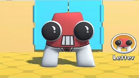 A Fun Alphabet Lord Maze Room vs Merge Alphabet Lore Run Game! Merge battle #1