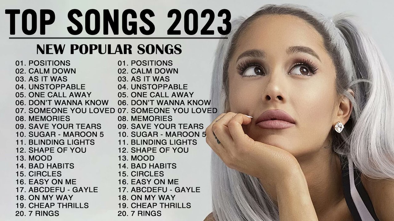Топ 100 песен русских 2023