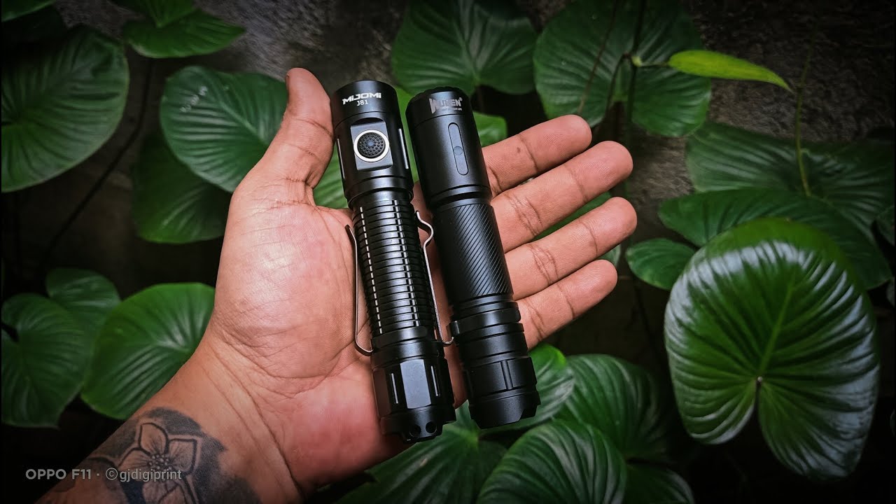 A tale of palm-sized flashlights Part 2  (Comparative review of Mijomi J81 and Wuben C3)
