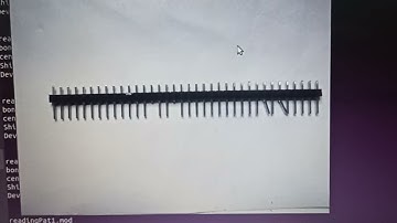 Machine Vision - Headers pin defect detection