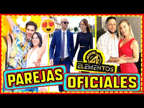 RETO 4 ELEMENTOS - PAREJAS OFICIALES DE LOS PARTICIPANTES - 4a TEMPORADA | CANAL 5