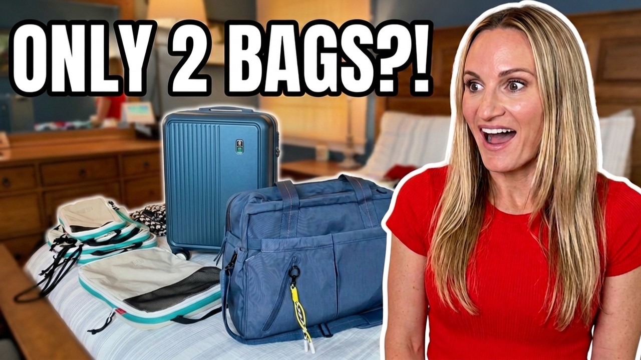 Can You Travel for a Week with Only Two Bags?