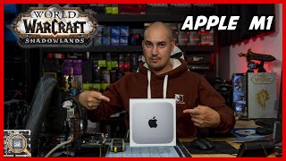 Apple Mac Mini M1 World of Warcraft Shadowlands Геймплей Квест и BG