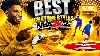 BEST and FASTEST DRIBBLE MOVES IN NBA 2K23 For ALL GUARD RATINGS (70-92)!! HOW TO CURRY SLIDE 2K23!!