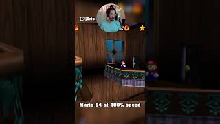 When the Shortcut Takes Longer... - Mario 64 at 400% Speed