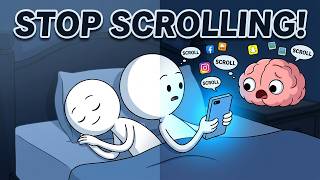Your Brain Hates This Night Habit 😳 Stop Scrolling Before Bed! | Animation