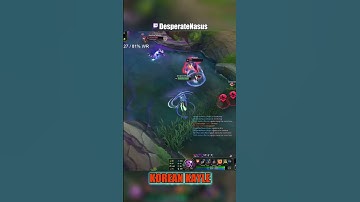 DesperateNasus Makes Korea High ELO Look Like Bronze! 😎 #leagueoflegends #kayle1v9 #sehar