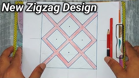 New Zigzag Pop False Ceiling Design Drawing By ARpopDesign