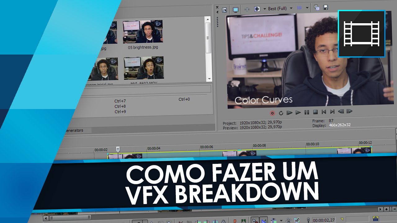 Tutorial Sony Vegas: Como fazer um VFX BREAKDOWN - YouTube