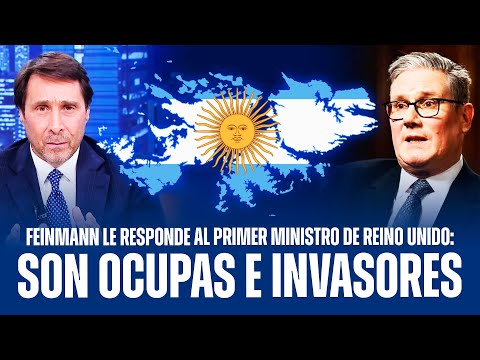 FEINMANN LE RESPONDE AL PRIMER MINISTRO DE REINO UNIDO TRAS LA PRIMICIA DE LAS ISLAS MALVINAS