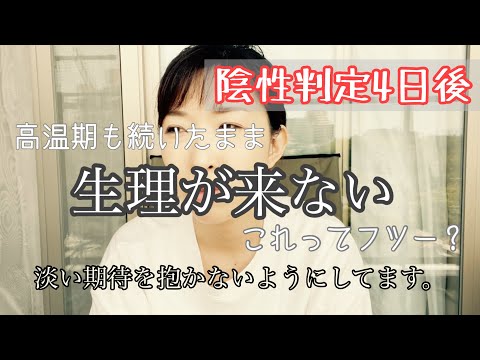 【2人目不妊】体外受精の経過報告　判定から4日経っても生理が来ません。【妊活Vlog】