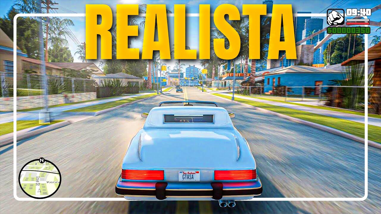 Convertí GTA San Andreas en el juego MÁS REALISTA