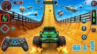 Monster Truck Mega Ramp Impossible Driver - Mega Ramp Car Stunt Master Simulator - Android Gameplay screenshot 5