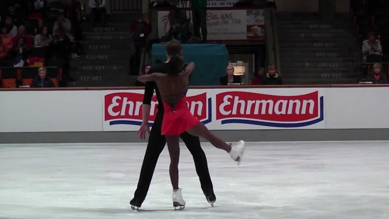 Nebelhorn-Trophy 2012 Vanessa JAMES  Morgan CIPRES FRA SP