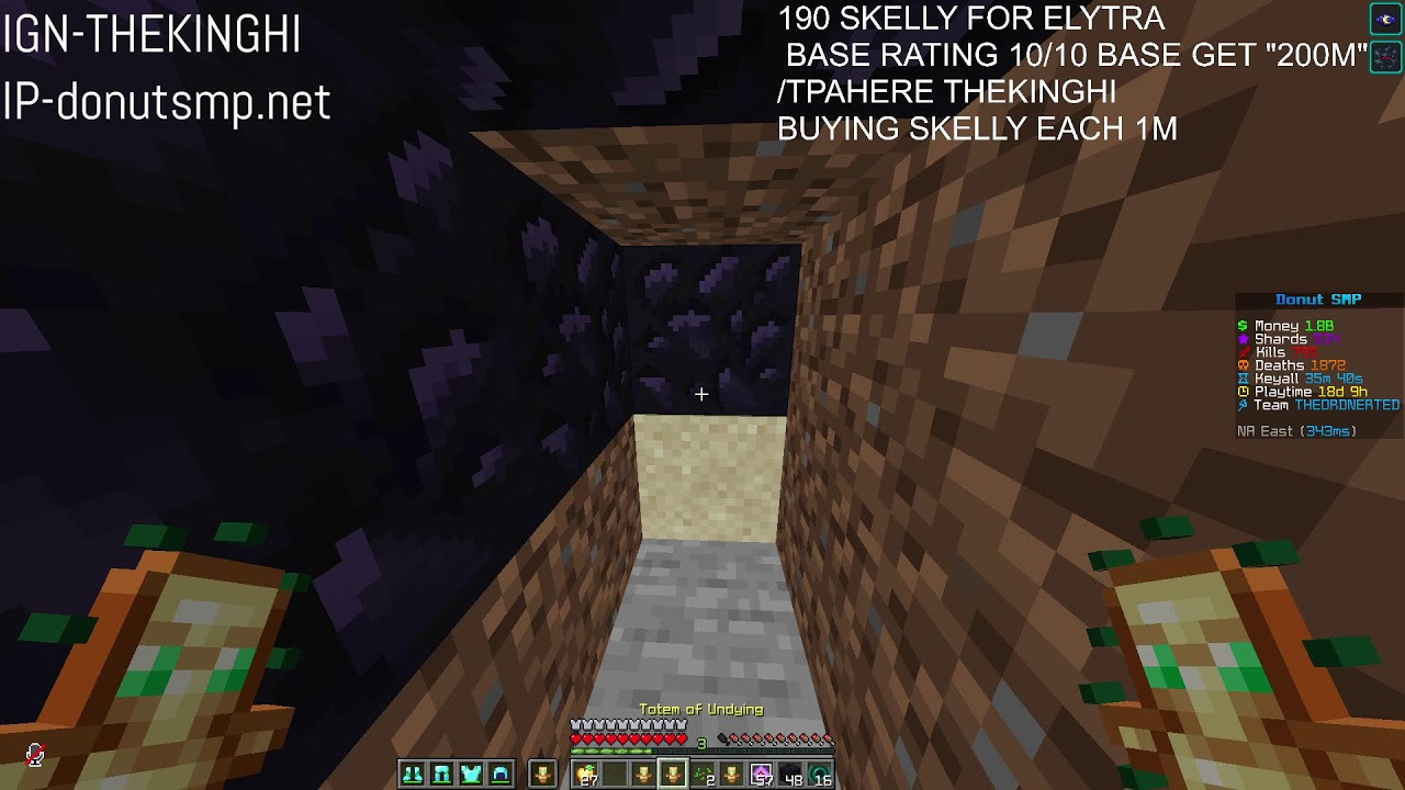 🔴LIVE 🔥 "  BUYING SKELLY | $ 200M GIVEAWAY BASE RATIING  | DrDonut SMP LIVE”