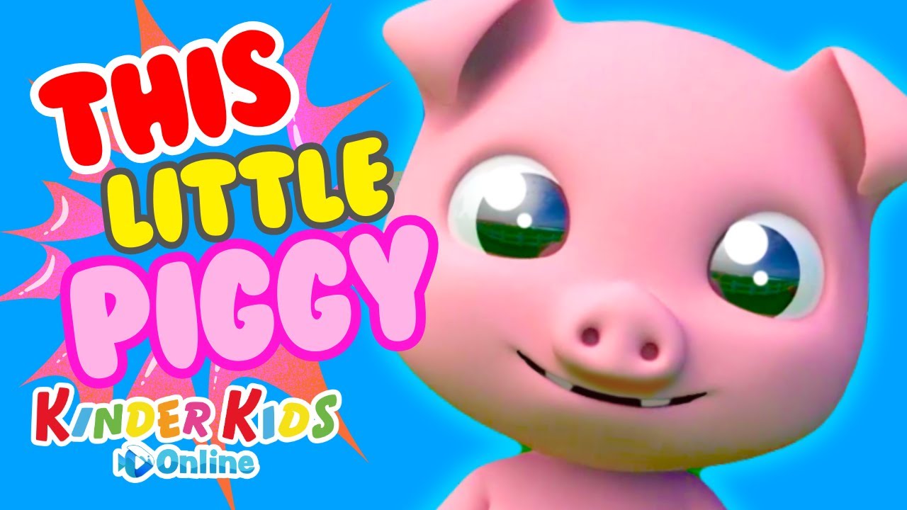 This Little Piggy│Phonics Island│Kinder Kids - YouTube