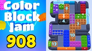 Color Block Jam Level 908 Solution